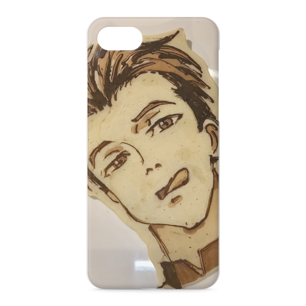 Real Printed Pancaleart Case "Yuri" パンケーキアートなiPhoneケース