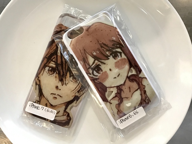 Real Printed Pancaleart Case "Victor" パンケーキアートなiPhoneケース