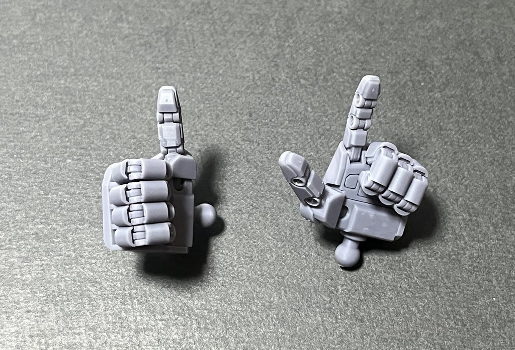 ハンドユニット ラウンドモデル(丸指)