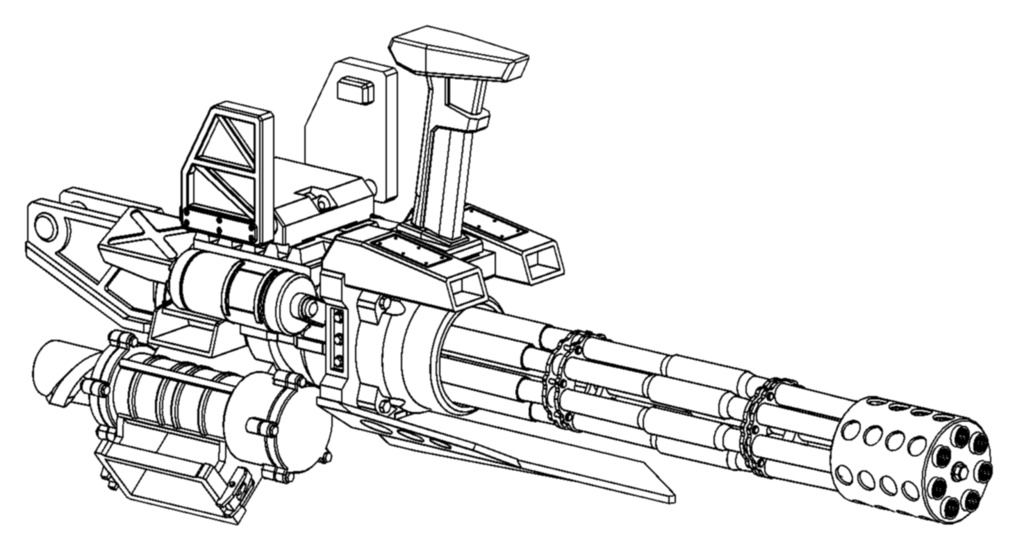ガトリングユニット (S.M.L)