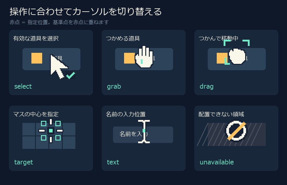 Waypoint Pixel Cursors