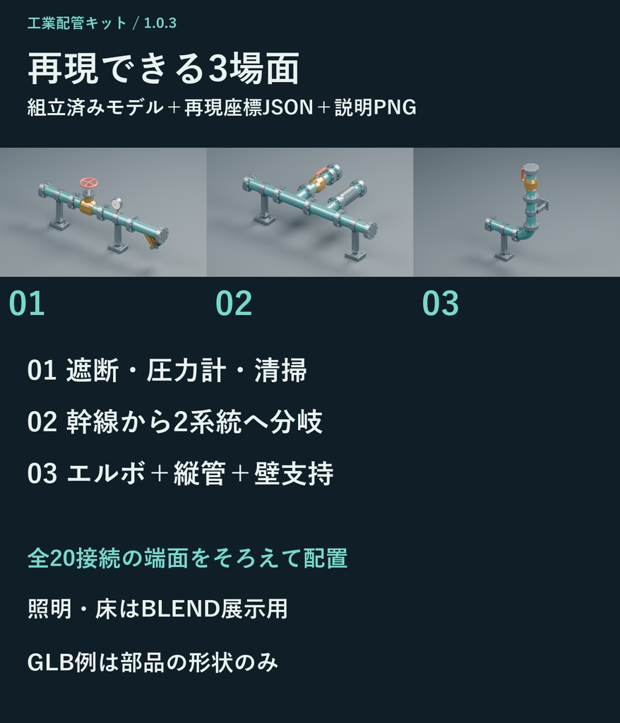 工業配管・点検バルブキット