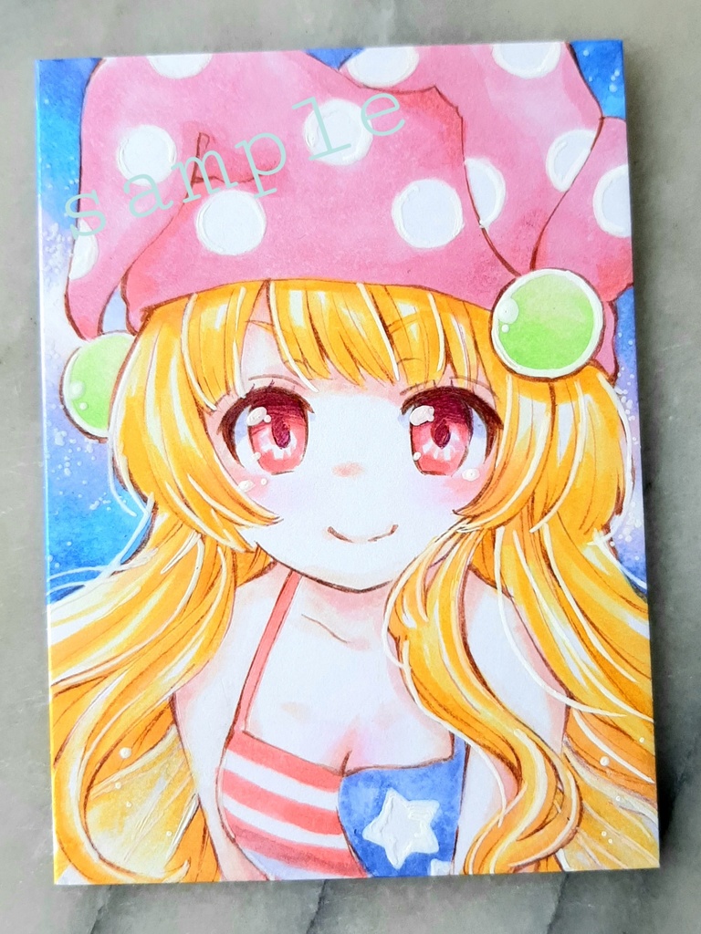 東方 クラウンピース 原画