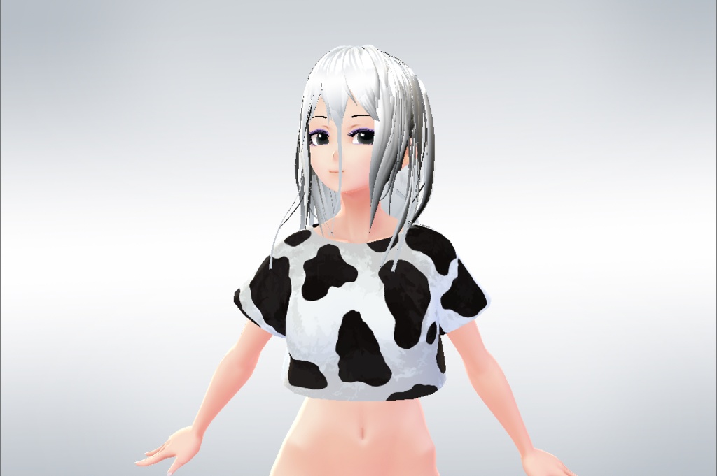【Vroid】牛Cow Tシャツ,パーカーHoodie,T-shirt