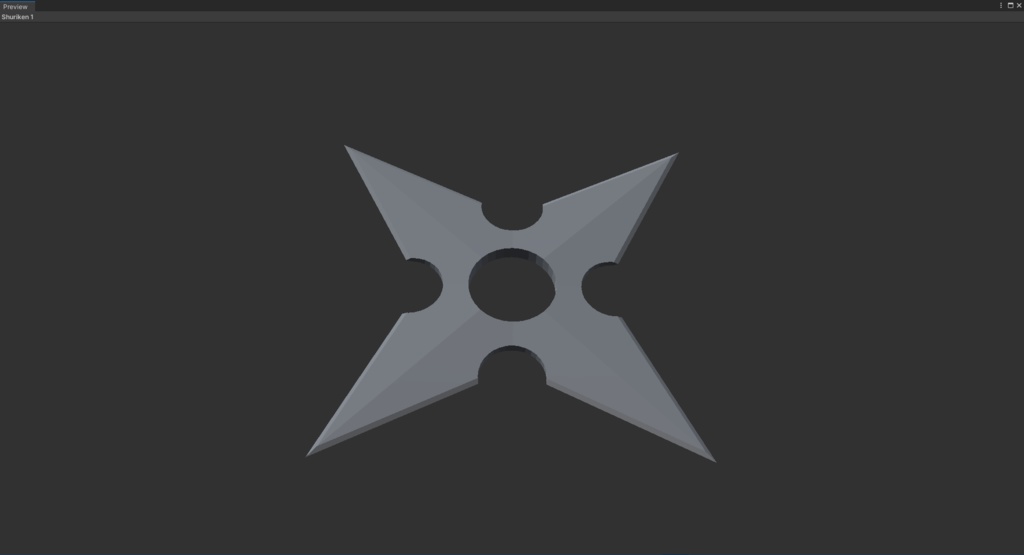 【 3D 】忍者武器Ninja weapon collection Shurikens, kunai