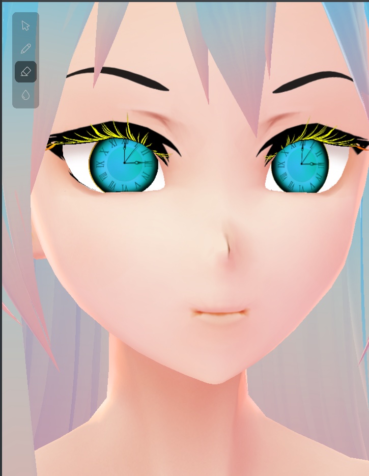 【Vroid】まつげ Eyelashes essential pack