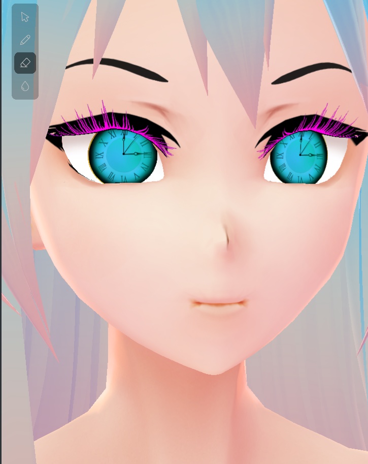 【Vroid】まつげ Eyelashes essential pack