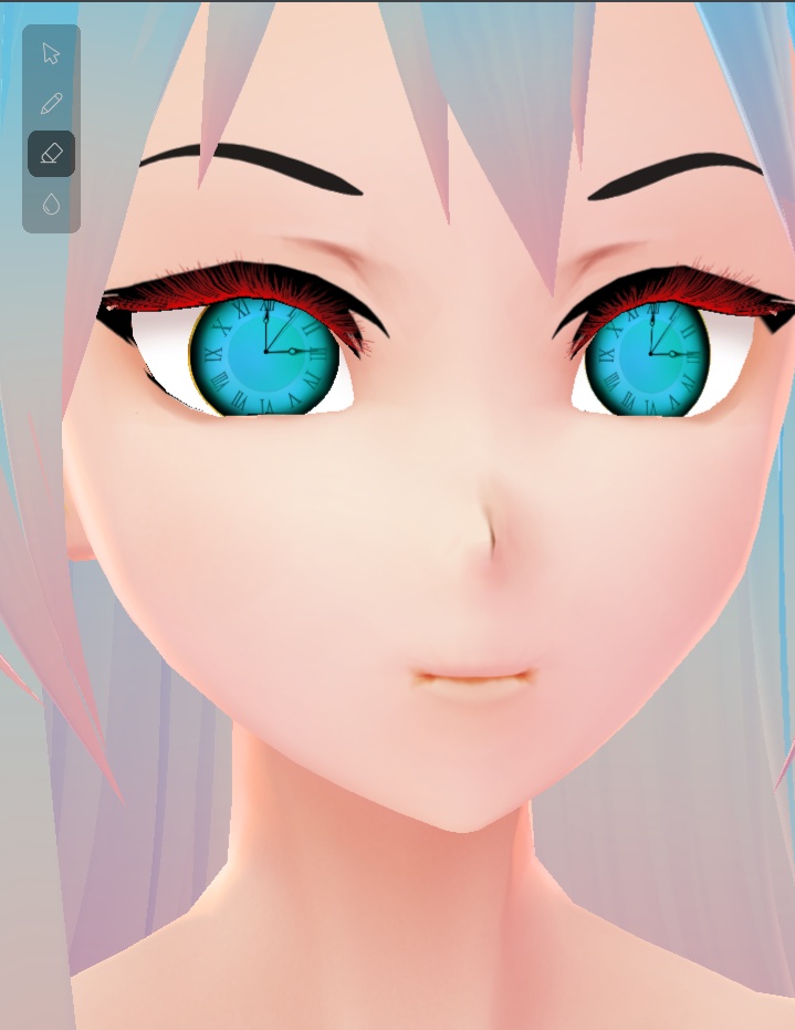 【Vroid】まつげ Eyelashes essential pack