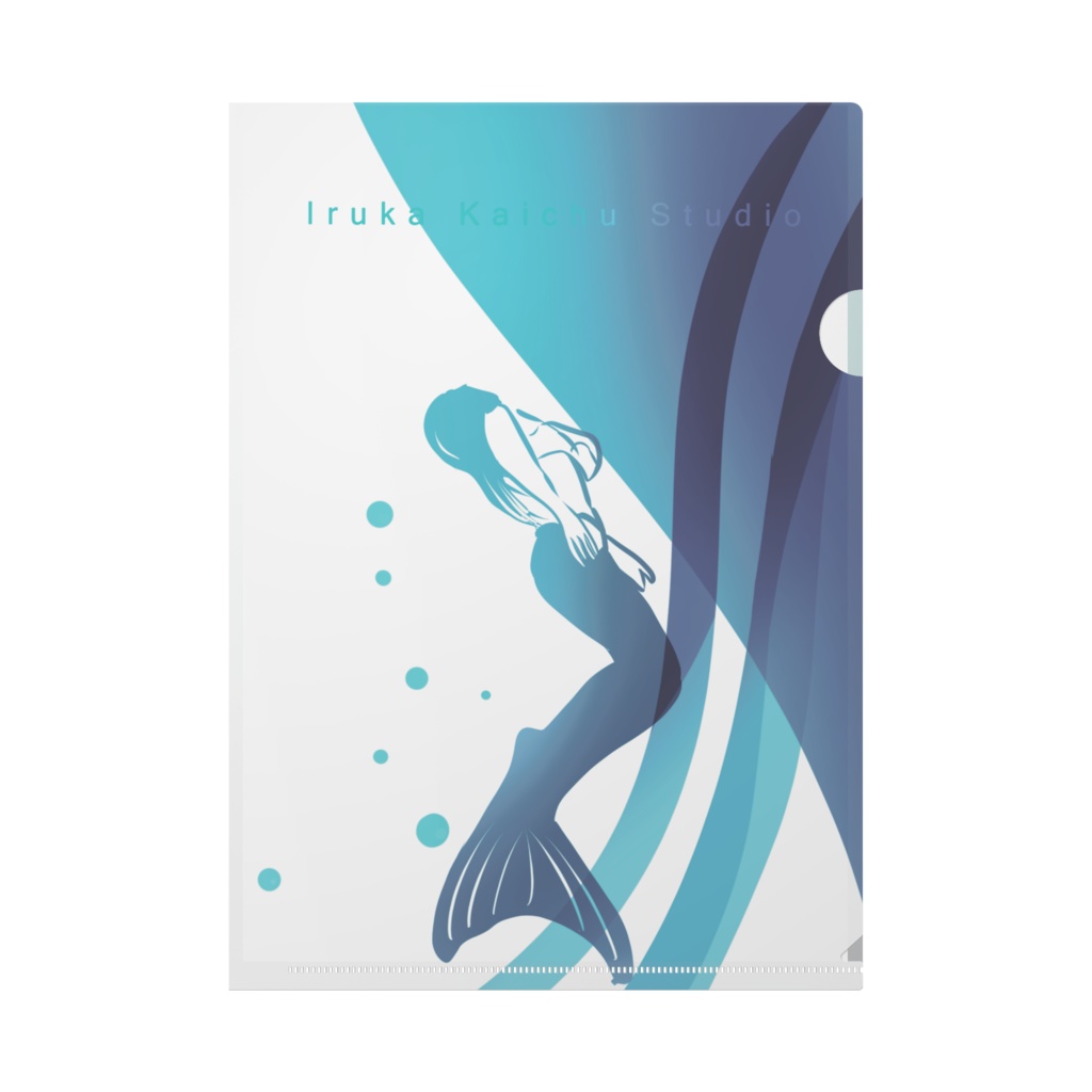 オリジナルクリアファイル―マーメイド