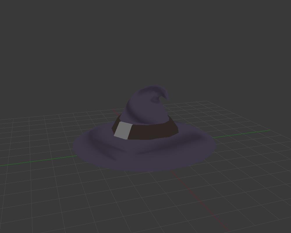 魔女帽子【VRChat向け】