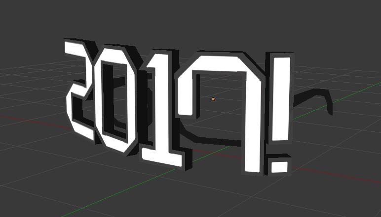 2017年ニューイヤーメガネ【VRChat向け】