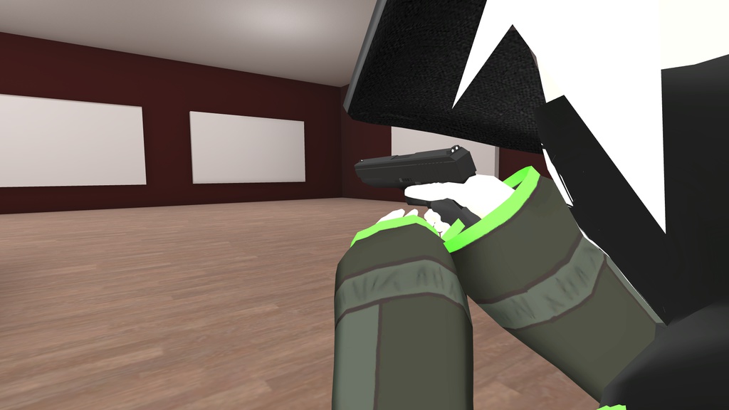 亜-02式自動拳銃【VRChat向け】