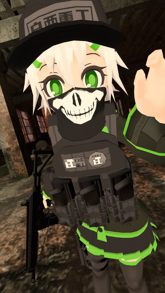 衣-03式プレートキャリア【VRChat向け】