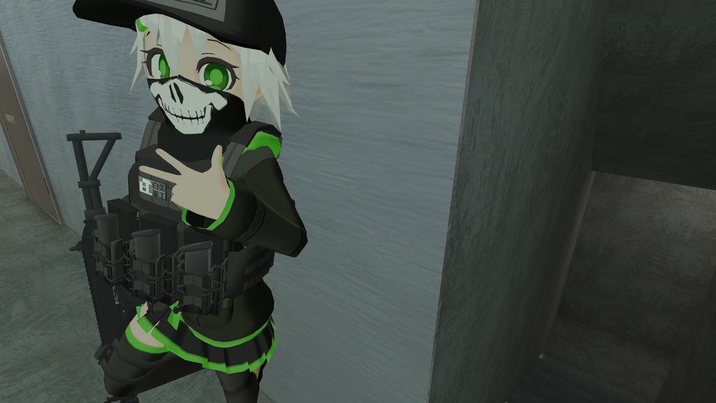 衣-03式プレートキャリア【VRChat向け】