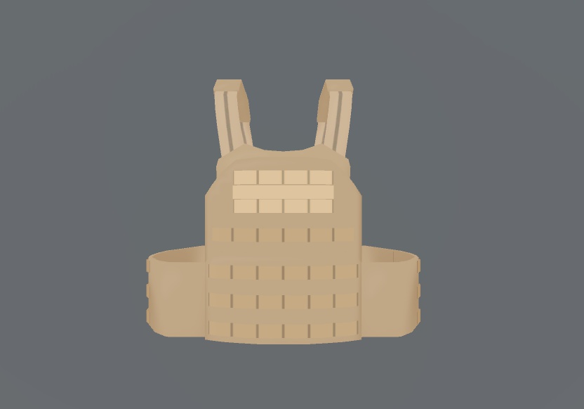 衣-03式プレートキャリア【VRChat向け】
