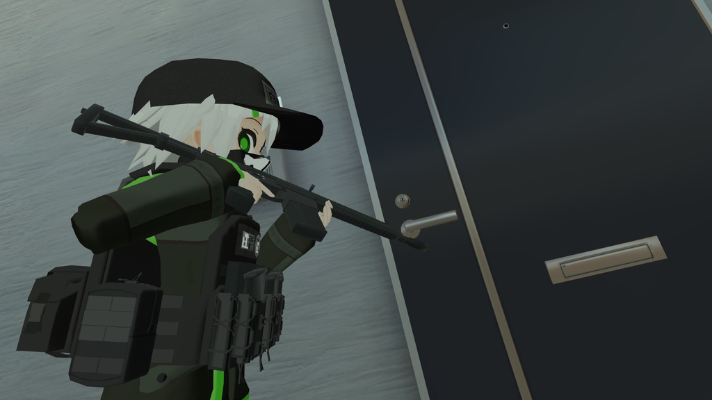 衣-03式プレートキャリア【VRChat向け】