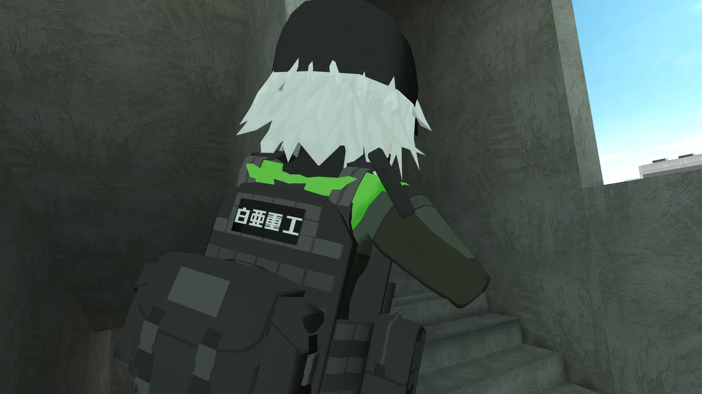 衣-03式プレートキャリア【VRChat向け】