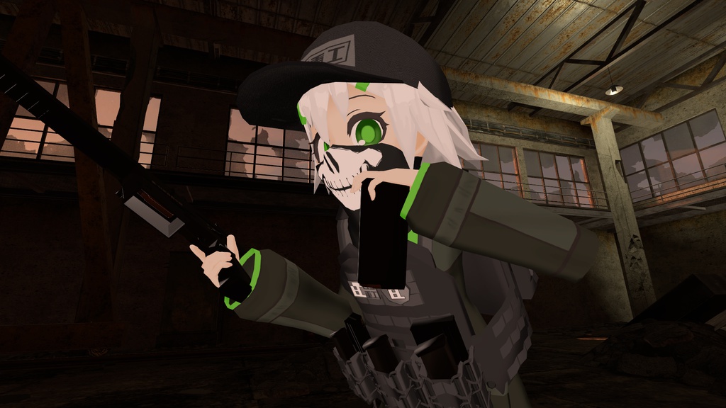 衣-03式プレートキャリア【VRChat向け】