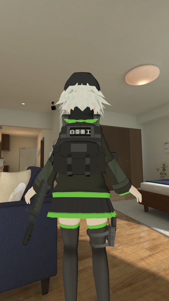 衣-03式プレートキャリア【VRChat向け】