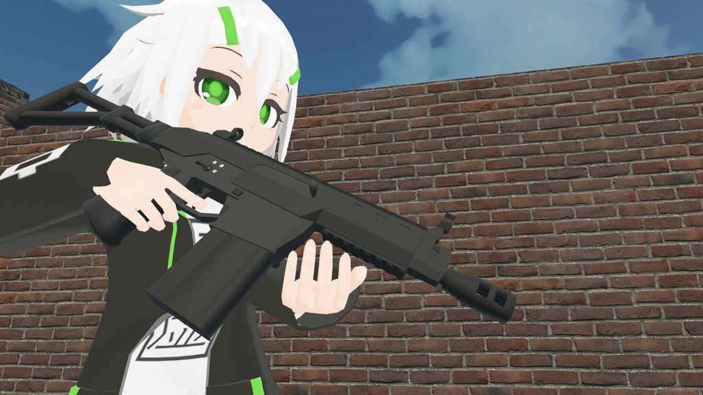 亜-03式小型自動小銃(追加DLC)【VRChat向け】