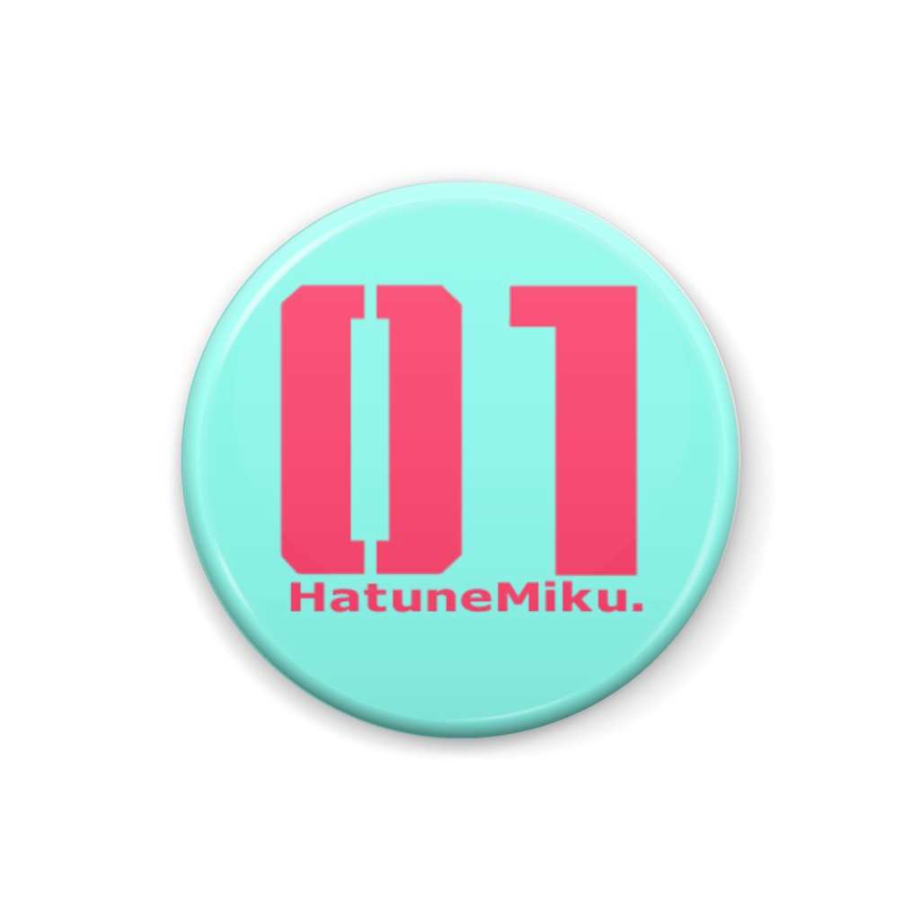 初音ミク生誕9th記念缶バッジ　-０１-