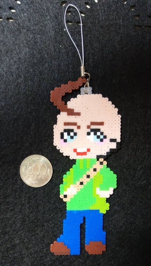 BBiEaL((5種類))・ミニアイロンビーズストラップ《説明欄を必ずお読みください‼️》