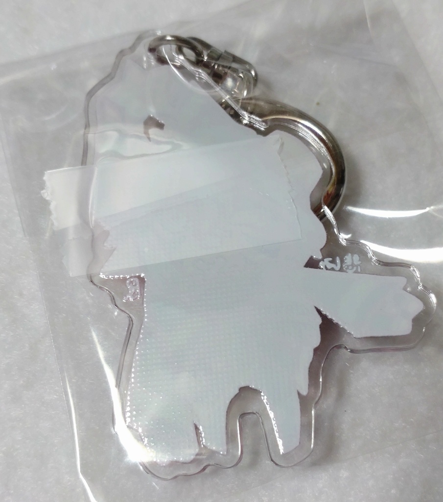 夜都市:直筆イラスト付きアクリルキーホルダー