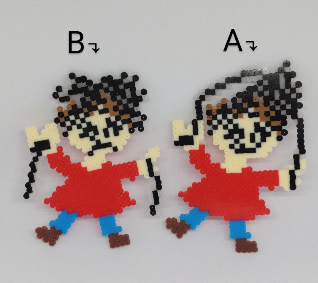 Baldi's Basics∶原作寄り大きめアイロンビーズ