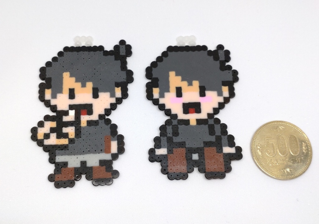 Baldi's Basics:デフォルメアイロンビーズ(ストラップ穴付き)