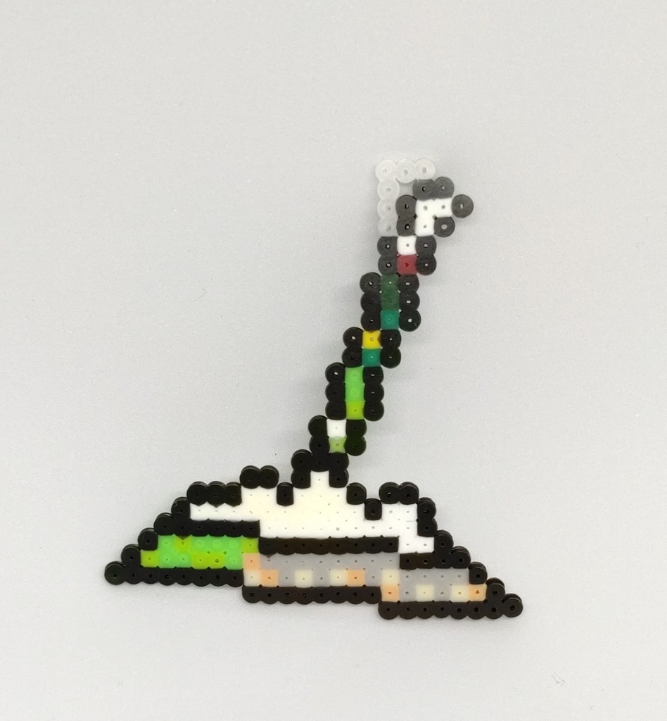 Baldi's Basics:デフォルメアイロンビーズ(ストラップ穴付き)