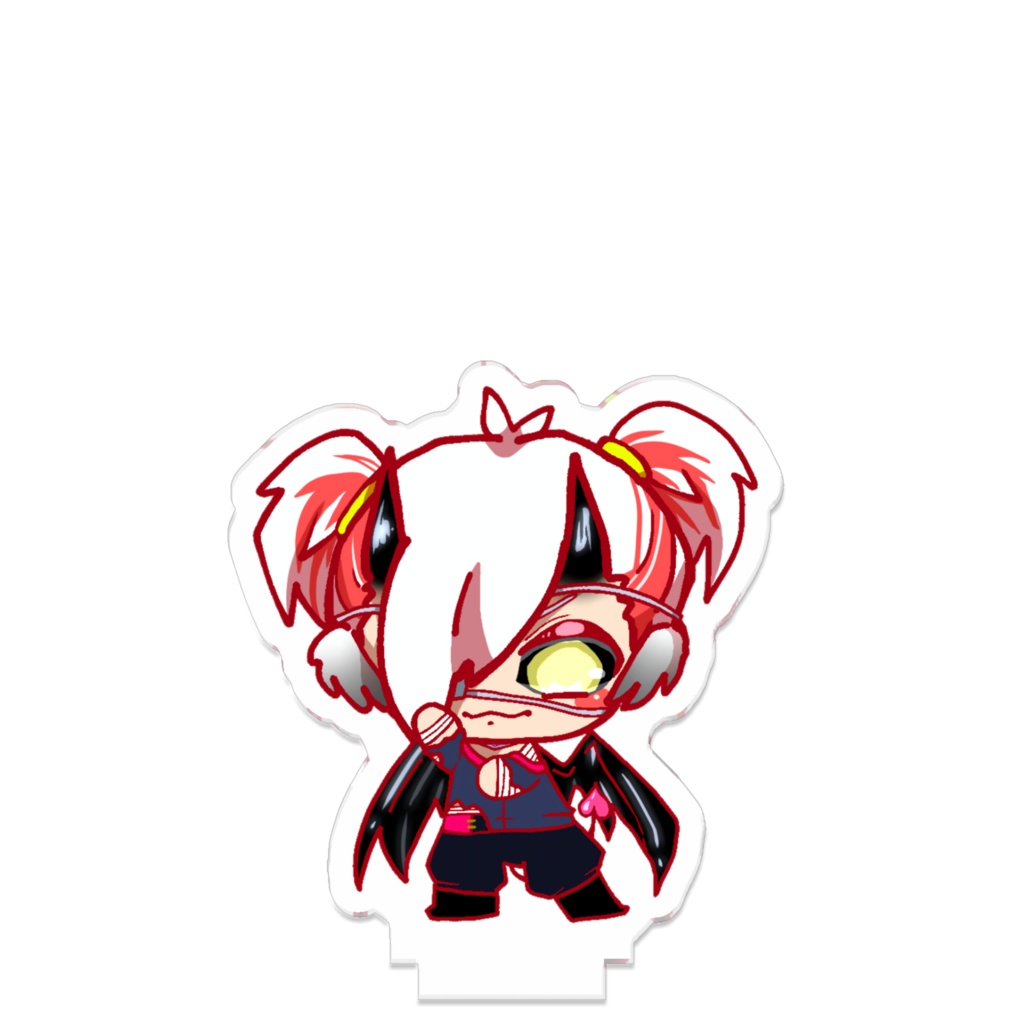 ツインテパフ君◇ミニ繋がるアクスタ◇