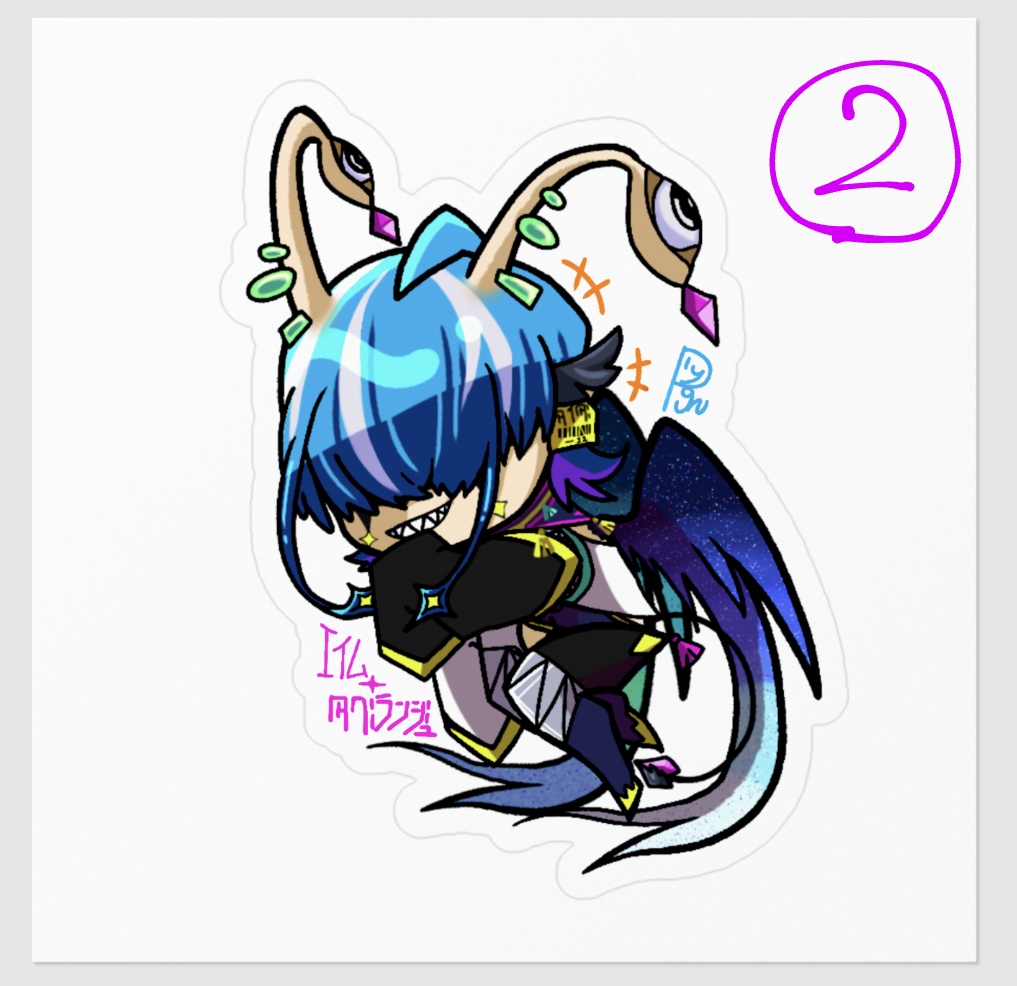 タグランジュ君ステッカー✯いろいろ✯