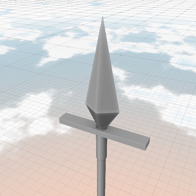 槍・プロトタイプ1(FBXモデル)