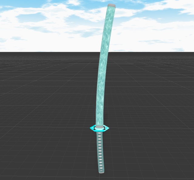 刀・氷華(FBXモデル)