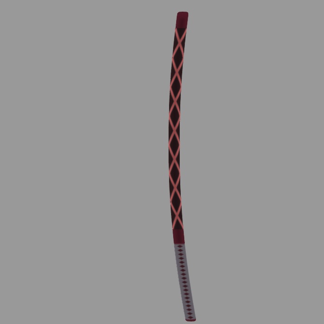 刀・八咫烏(FBXモデル)