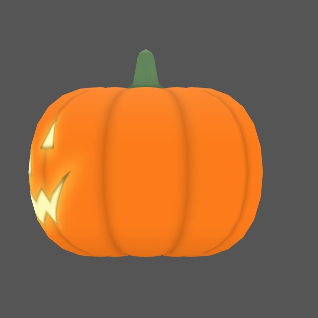 ジャック・オー・ランタン(FBXモデル)