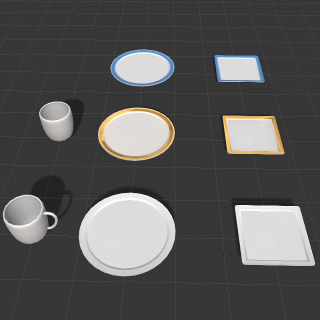 食器(FBXモデル)