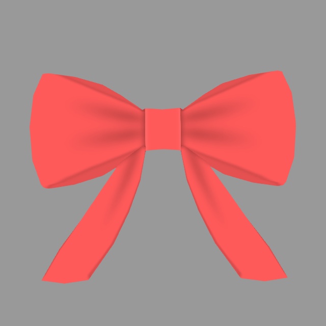 リボン(FBXモデル)