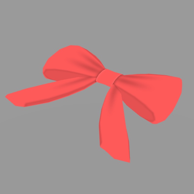 リボン(FBXモデル)