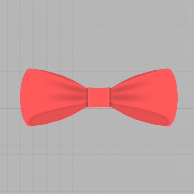 リボン(FBXモデル)