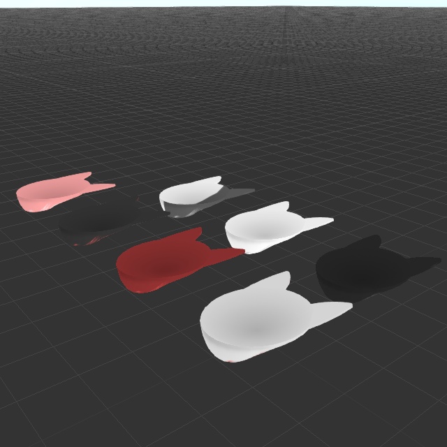 狐のお面(FBXモデル)