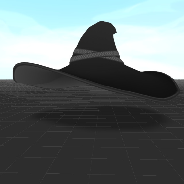 魔女の帽子(FBXモデル)