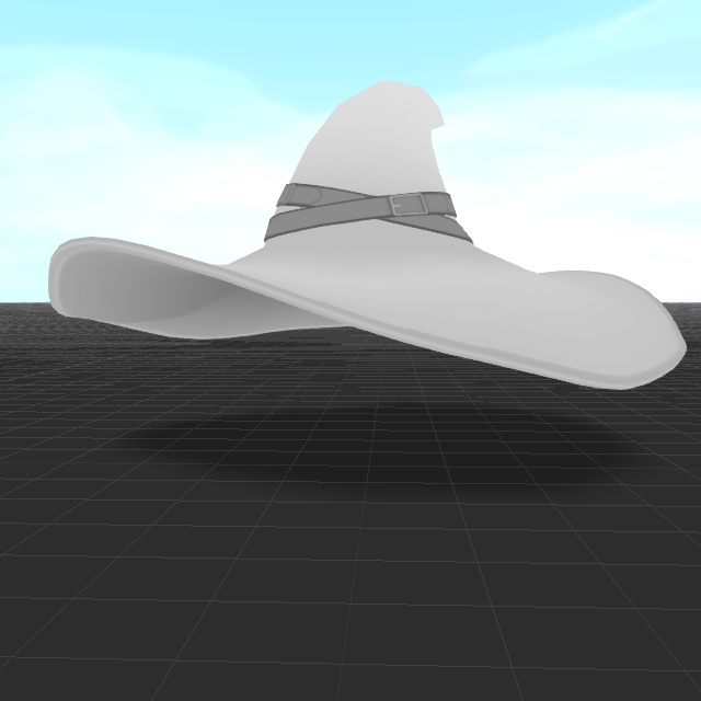 魔女の帽子(FBXモデル)