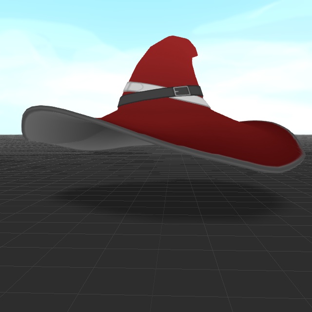 魔女の帽子(FBXモデル)