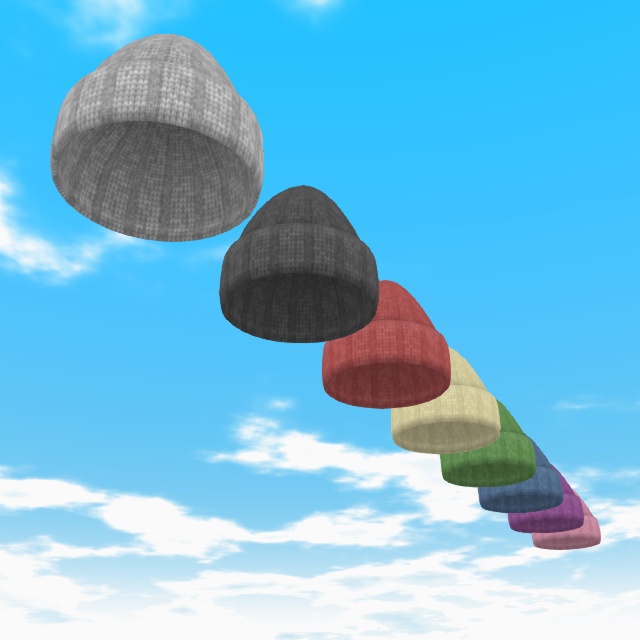 ニット帽(FBXモデル)