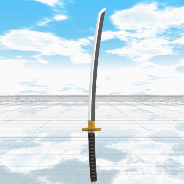 刀・プロトタイプ3(FBXモデル)