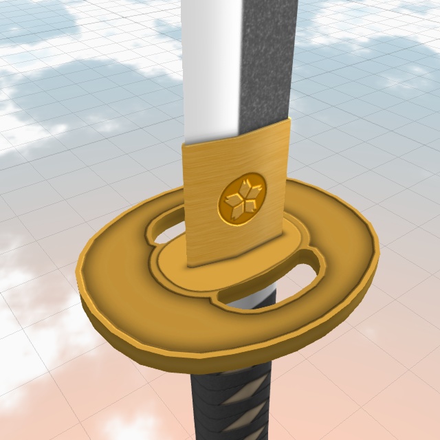 刀・プロトタイプ3(FBXモデル)