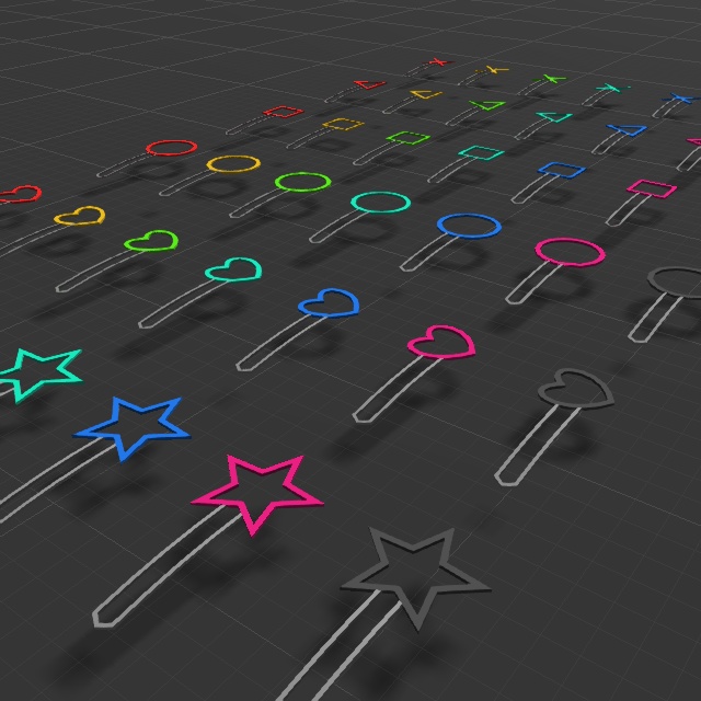 ヘアピン(FBXモデル)