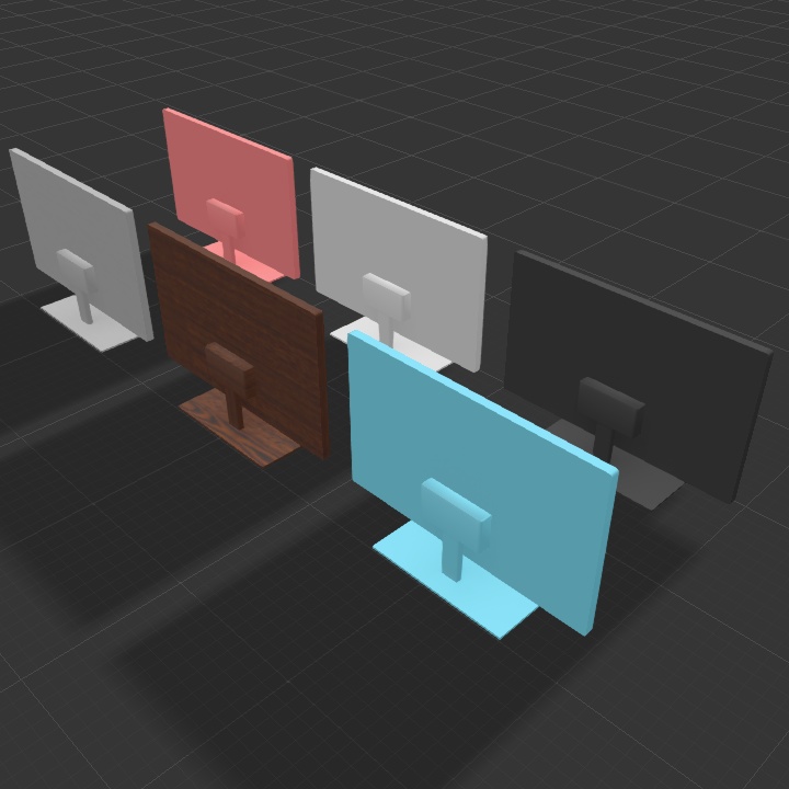 PCモニター(FBXモデル)