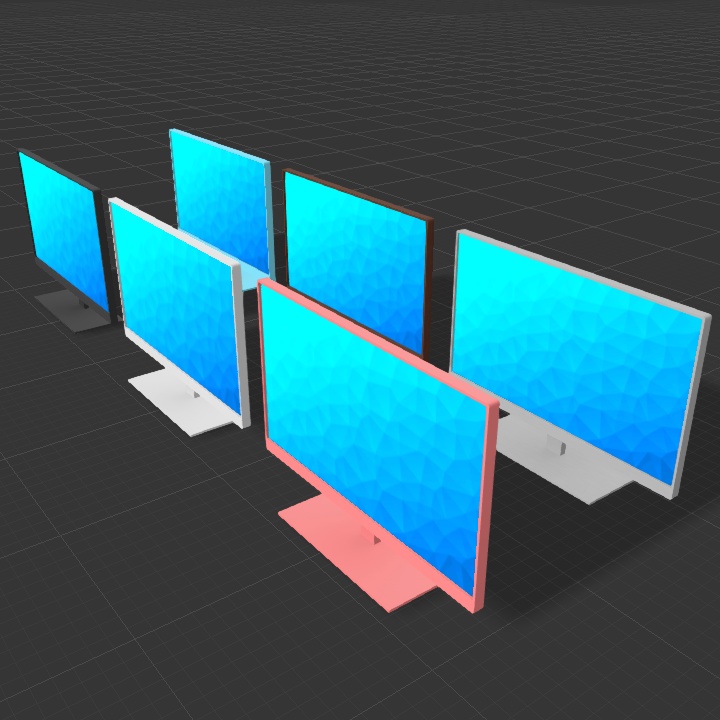 PCモニター(FBXモデル)